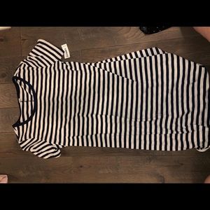 Navy and white Old Navy dress size L